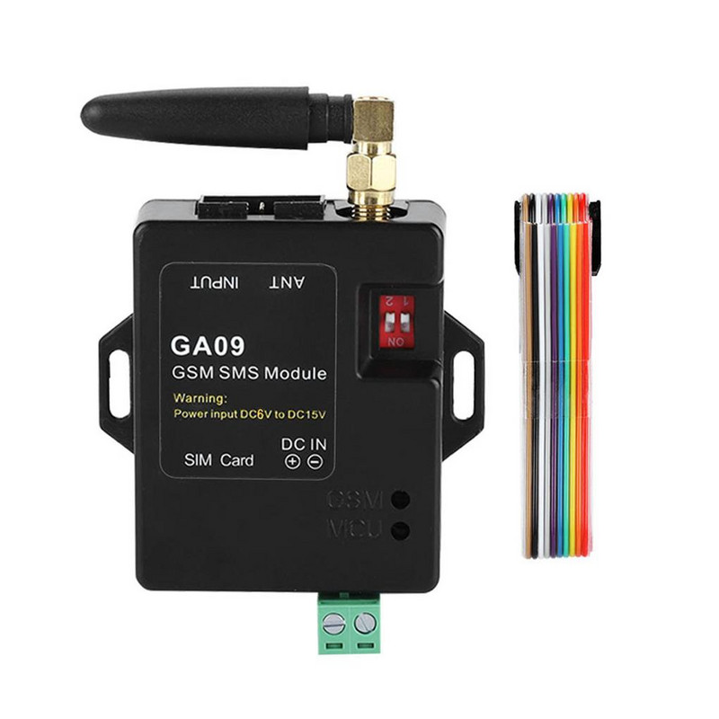 Mini sistem de alarmă GSM cu 8 canale Alarme de securitate fără fir Alarme de apel telefonic SMS pentru securitate la domiciliu DC 6V