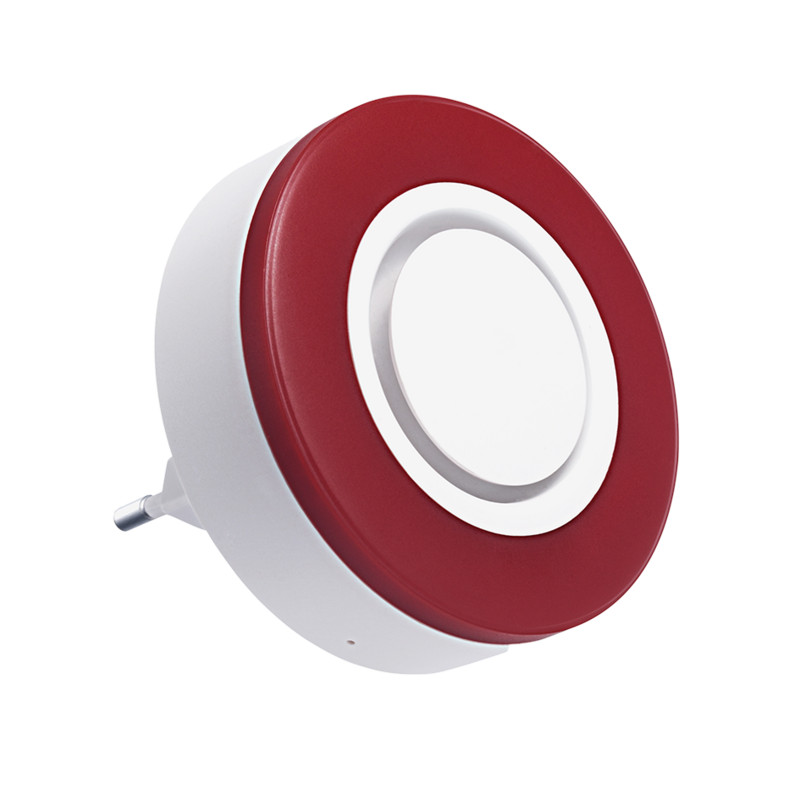 Alarmă cu sirenă Heiman Zigbee3.0 compatibilă cu Home Assistant, Kaku, ConbeeII Alarmă cu sirenă intermitent roșu 95dB