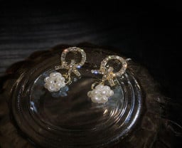 Vară 2022, tendință de modă, cercei cu zircon, flori de cristal rafinate, bijuterii de nuntă pentru femei, cadou de petrecere, comerț cu ridicata