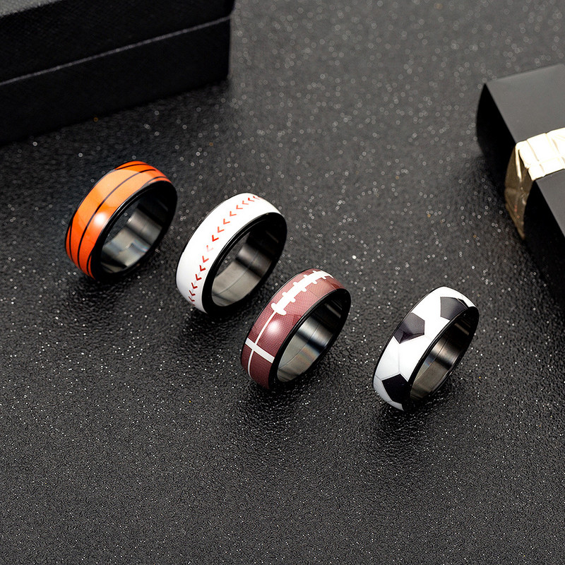 9 Style Spinner Rotating Chain Prstenovi za ublažavanje stresa za muškarce Žene Vjenčanica Prsten za tjeskobu fidget ring Nakit Poklon