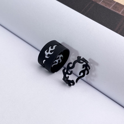 KISSWIFE aukso spalvos sidabro spalvos kryžminių žiedų rinkinys moterims Paprasti plačios grandinės pirštų uodegos žiedai 2022 m. Bijoux papuošalai, dovanos moterims