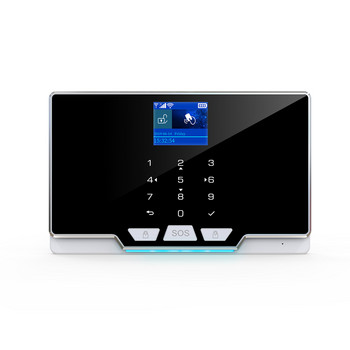 Το σύστημα συναγερμού ασφαλείας Tuya Smart WIFI GSM λειτουργεί με τον ανιχνευτή κίνησης ανιχνευτή κίνησης διαρρήκτη σπιτιού Alexa Κάμερα IP αισθητήρας παραθύρου πόρτας καπνού