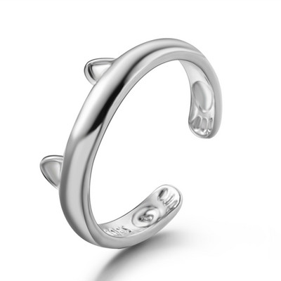 Korėjietiško stiliaus minimalistiniai geometriniai žiedai moterims kryžminiu netaisyklingu reguliuojamu paprastu pirštų žiedu hiphopo punk atviro žiedo papuošalai