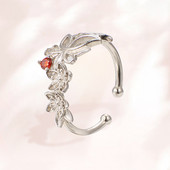 Anime Tian Guan Ci Fu Žiedai Hua Cheng Xie Lian Cosplay Moterys Vyrai Pora Gėlė Reguliuojami papuošalai Žiedų aksesuarai Dovanos