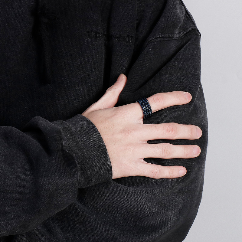 KALEN 15mm nou inel cu lanț din oțel inoxidabil lustruit înalt Dubai culoare aur plasă bărbați bijuterii cool accesorii cadouri