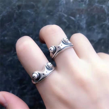 Бохемски винтидж жаба животински пръстени за жени жаба жаба метален опаковъчен пръстен брачен пръстен мъже Grilfriend парти подаръци