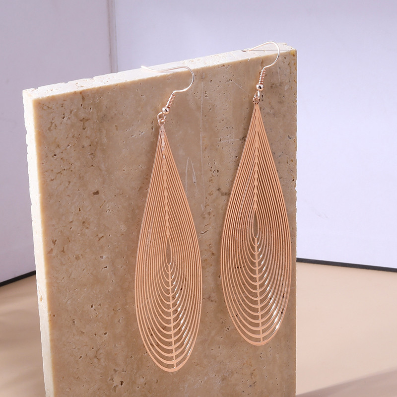 Obega 2023 Mados Bohemijos ilgi auskarai Unikalūs natūralūs tikrų lapų dideli auskarai moterims Papuošalai oorbellen pendientes mujer mod