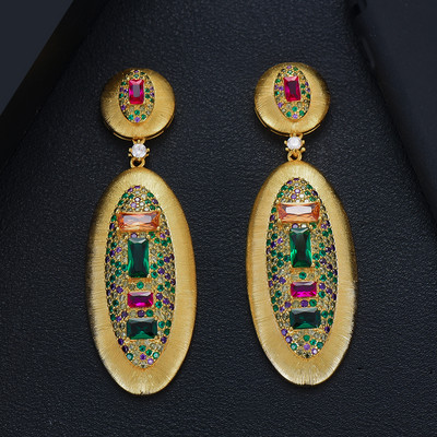 GODKI didelės mados prabangios drąsios apyrankės rankogaliai moterims vestuvių vakarėliui, kelių kubinių cirkonio kristalų kristalo CZ Dubajaus aukso spalvos apyrankė 2020 m.