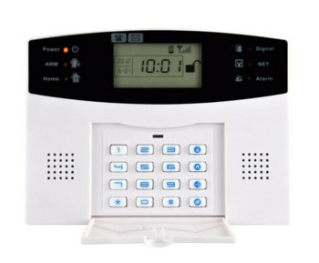 Кабелна и безжична GSM домашна алармена система за кражба 433MHz английска безжична честота Домашна сигурност Език Домофонно приложение