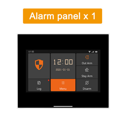 Tuya namų apsaugos signalizacija WiFi GSM apsaugos nuo įsilaužimo rinkinys išmanusis gyvenimas APP valdymas OTA keičiamas ugnies ir durų bei judesio jutiklis