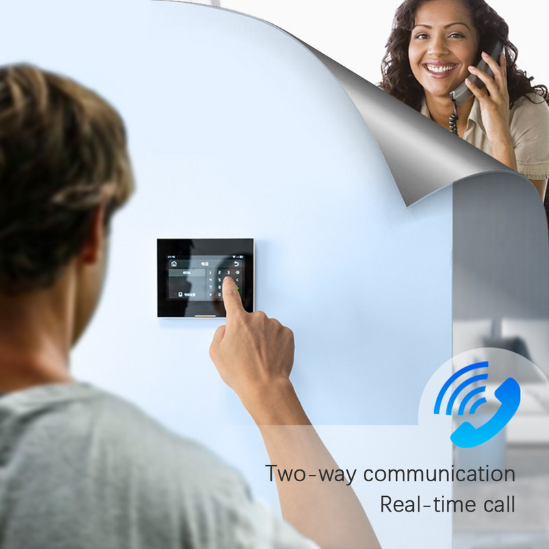 Tuya namų apsaugos signalizacija WiFi GSM apsaugos nuo įsilaužimo rinkinys išmanusis gyvenimas APP valdymas OTA keičiamas ugnies ir durų bei judesio jutiklis