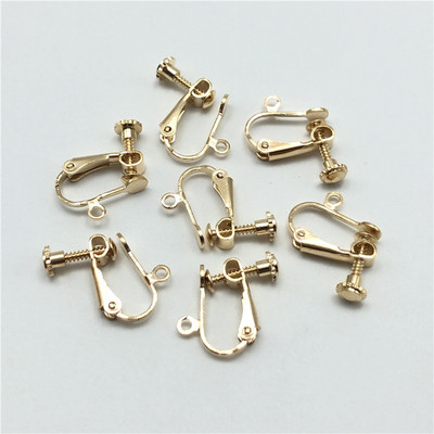 JunKang 10vnt Nepradurtas ausų segtukas kabliukas pasidaryk pats auskarai papuošalai rankų darbo madingi aksesuarai moterims