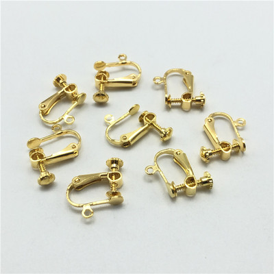 JunKang 10vnt Nepradurtas ausų segtukas kabliukas pasidaryk pats auskarai papuošalai rankų darbo madingi aksesuarai moterims