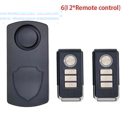 Atsparus vandeniui dviračio motociklo elektrinio dviračio apsauga nuo pametimo belaidžio nuotolinio valdymo pulto vibracijos detektoriaus signalizacija