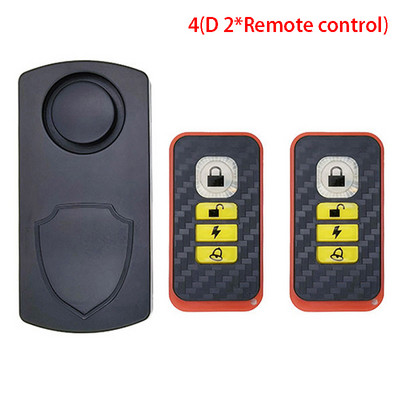 Atsparus vandeniui dviračio motociklo elektrinio dviračio apsauga nuo pametimo belaidžio nuotolinio valdymo pulto vibracijos detektoriaus signalizacija