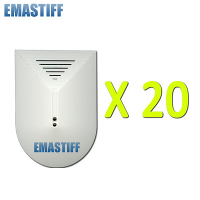 Besplatna dostava! 10/20/50/100PCS Podesiva osjetljivost Ožičeni detektor loma stakla senzor šoka vibracija za protuprovalni alarmni sustav