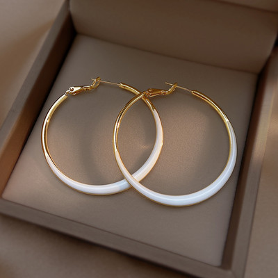 Slatke crvene, crne boje, emajlirane naušnice u obliku kapi vode za žene, duge, jednostavne geometrijske asimetrične naušnice, nakit, veleprodaja, poklon