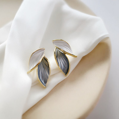 Slatke crvene, crne boje, emajlirane naušnice u obliku kapi vode za žene, duge, jednostavne geometrijske asimetrične naušnice, nakit, veleprodaja, poklon