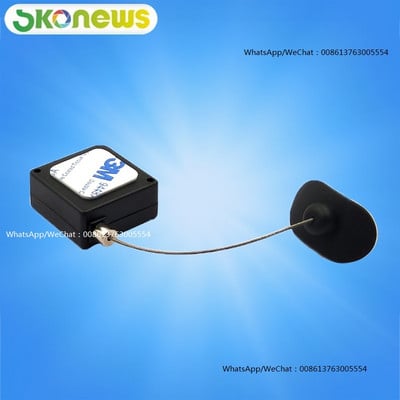 teleskopinis apsauginis kabelis, apsaugantis nuo vagystės įtraukimo ritės automatinis vielos dėžutės lyno traukiklis, prekybos centro ekrano atsuktuvas