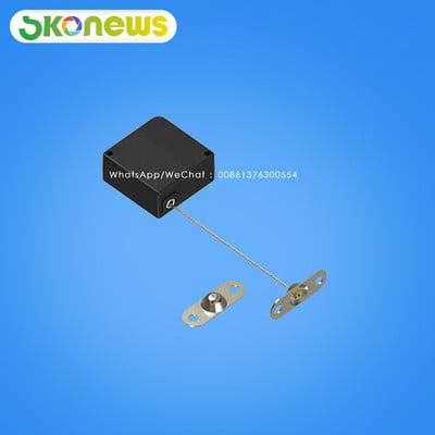 teleskopinis apsauginis kabelis, apsaugantis nuo vagystės įtraukimo ritės automatinis vielos dėžutės lyno traukiklis, prekybos centro ekrano atsuktuvas