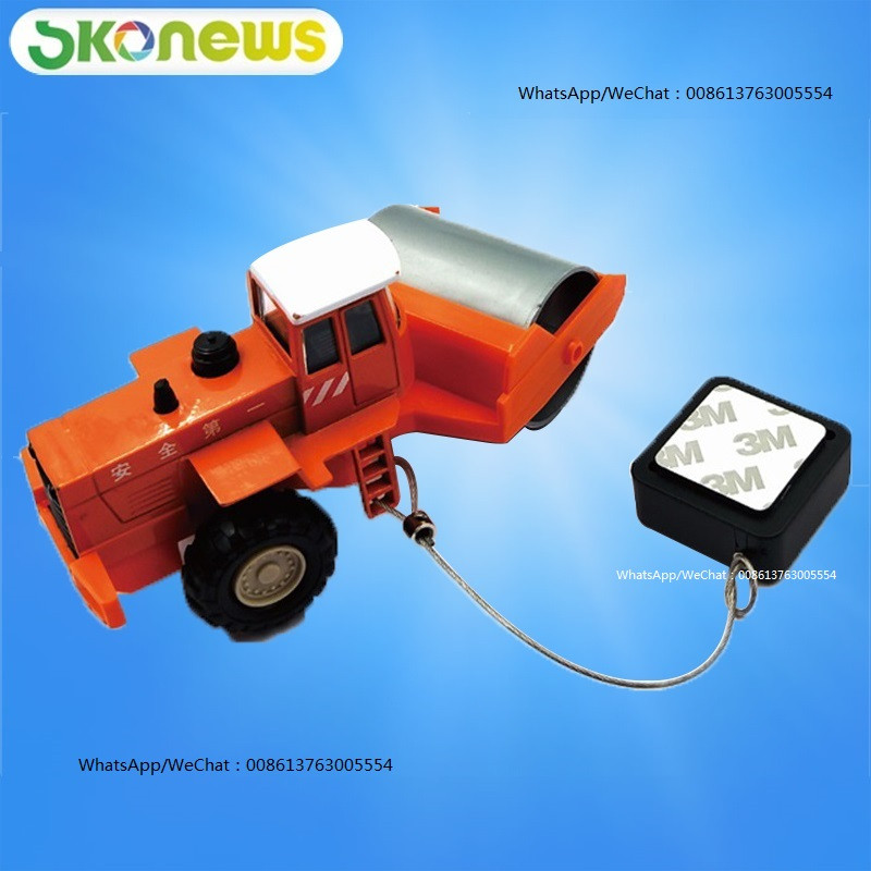 teleskopinis apsauginis kabelis, apsaugantis nuo vagystės įtraukimo ritės automatinis vielos dėžutės lyno traukiklis, prekybos centro ekrano atsuktuvas