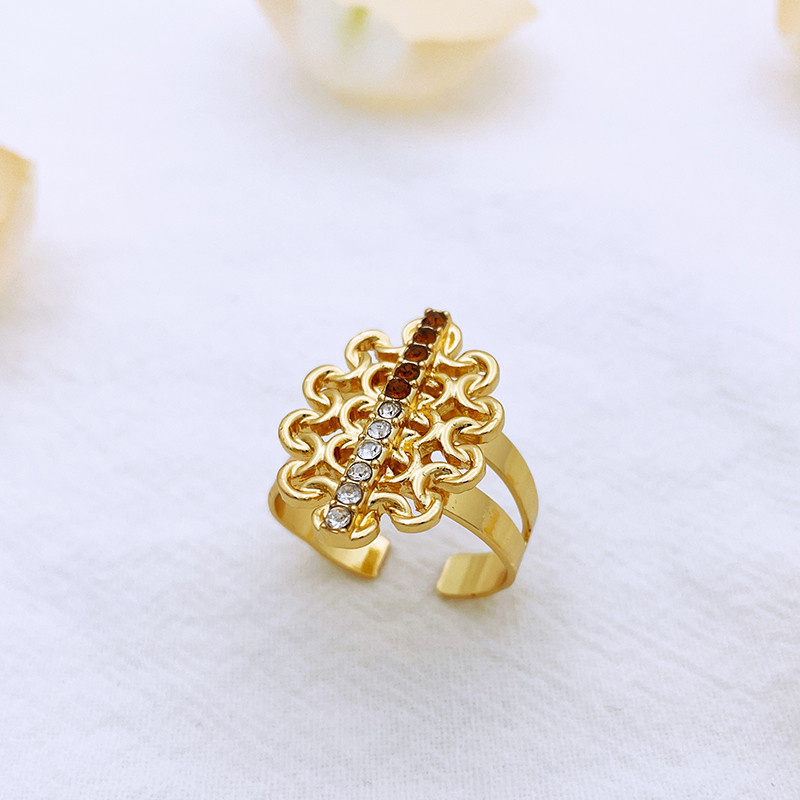 Madingų papuošalų rinkinys moterims Aukso spalvos papuošalai Didelio dydžio moteriškų karolių auskarų rinkinys conjunto de joyas de mujer