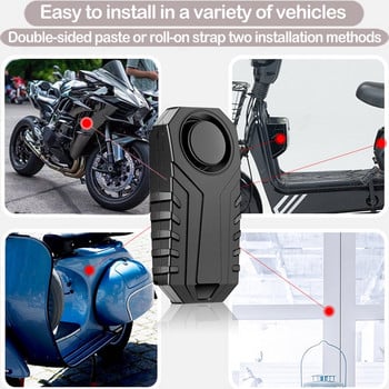 Велосипедна система против кражба Аларма Велосипед за електрически гараж Безжична мотоциклетна аларма Сигурност Домашен велосипед Автомобилна аларма Moto Bite