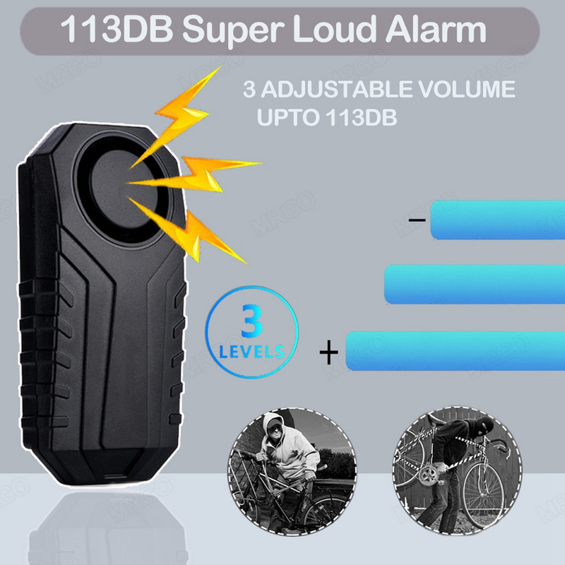 Protuprovalni sustav za bicikle Alarm Bicikl za električnu garažu Bežični alarm za motocikle Sigurnosni kućni bicikl Auto alarm Moto Bite