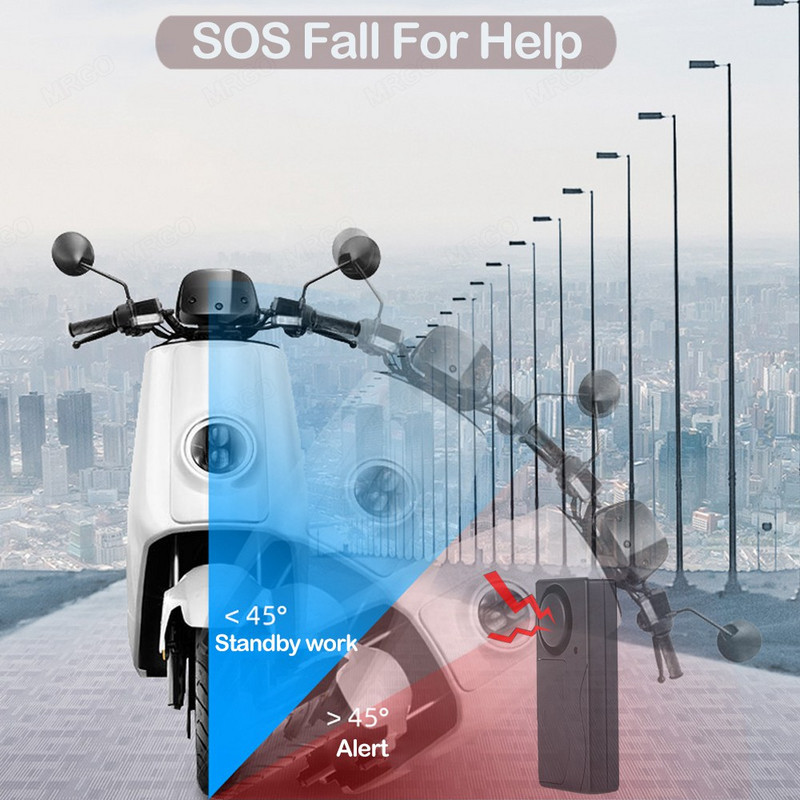 Protuprovalni sustav za bicikle Alarm Bicikl za električnu garažu Bežični alarm za motocikle Sigurnosni kućni bicikl Auto alarm Moto Bite