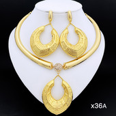 Madingi papuošalai karolių auskarų rinkiniai moterims ansamblis de bijoux de mode