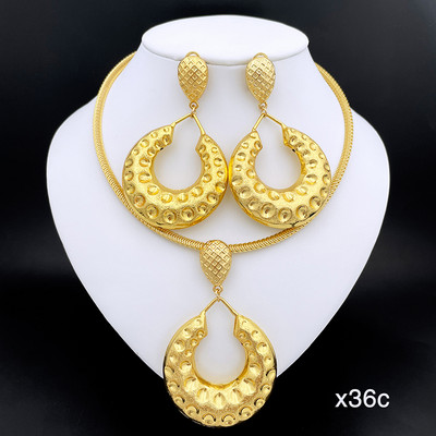 Madingi papuošalai karolių auskarų rinkiniai moterims ansamblis de bijoux de mode