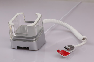 Išmaniojo mobiliojo telefono apsaugos signalizacijos stovas mobiliųjų telefonų apsaugos nuo vagystės signalizacijos laikiklis mobiliųjų telefonų parduotuvėms saugos ekranams