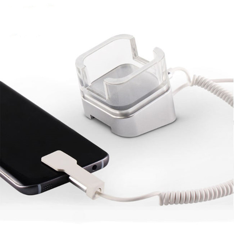 Išmaniojo mobiliojo telefono apsaugos signalizacijos stovas mobiliųjų telefonų apsaugos nuo vagystės signalizacijos laikiklis mobiliųjų telefonų parduotuvėms saugos ekranams