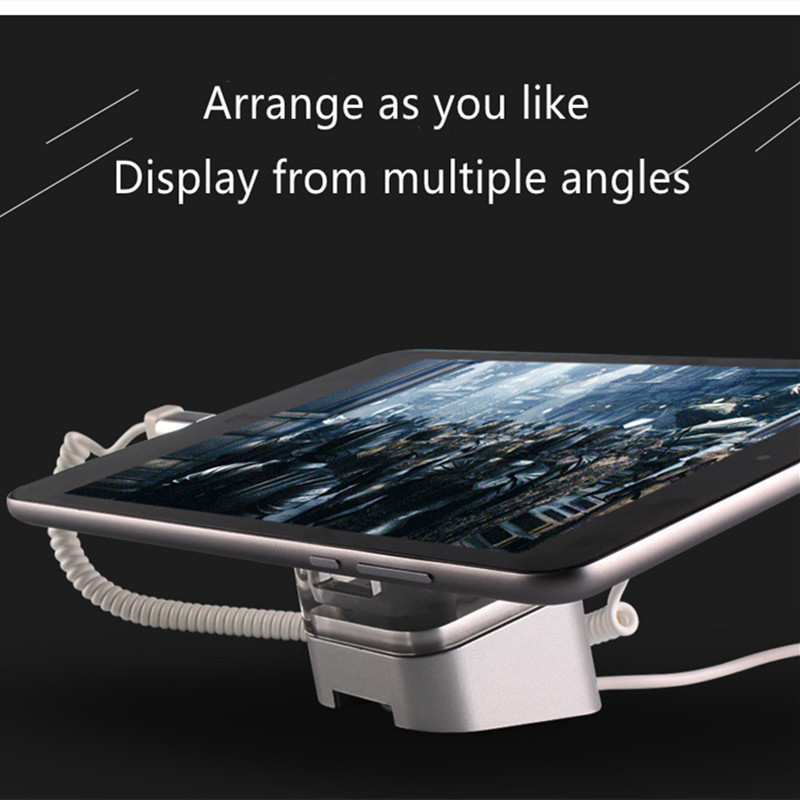 Išmaniojo mobiliojo telefono apsaugos signalizacijos stovas mobiliųjų telefonų apsaugos nuo vagystės signalizacijos laikiklis mobiliųjų telefonų parduotuvėms saugos ekranams