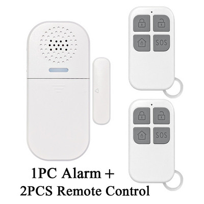 130DB belaidė durų lango apsauga, įsilaužimo jutiklis, signalizacija PIR magnetinis išmanusis namas garažo sistema nuotolinio valdymo pultelis