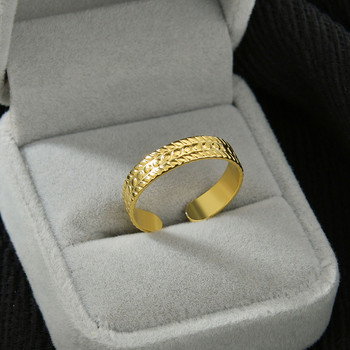 Letdiffery Boho 4 Style Дамски пръстени от неръждаема стомана Реколта Геометричен отворен пръстен Бижута Dropshipping