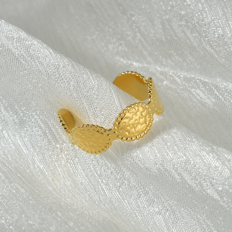 Žensko prstenje Letdiffery Boho 4 stila od nehrđajućeg čelika Vintage Geometric Open Ring Jewelry Dropshipping