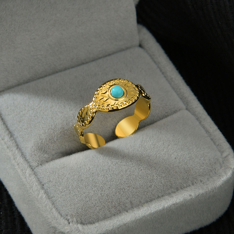 Žensko prstenje Letdiffery Boho 4 stila od nehrđajućeg čelika Vintage Geometric Open Ring Jewelry Dropshipping