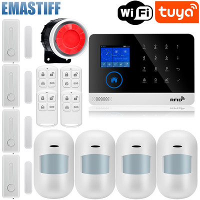 W2B sigurnosni alarmni sustav za dom GSM Wifi Tuya Smart Life App Control Komplet protuprovalnog alarma sa senzorom vrata radi s Alexom
