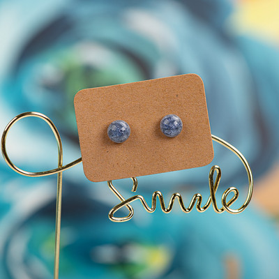 Exquisite Cartoon többszínű kerámia fülbevaló #LY330 dupla gyöngy fülbevaló boucles doreilles femme серьги новое поступление