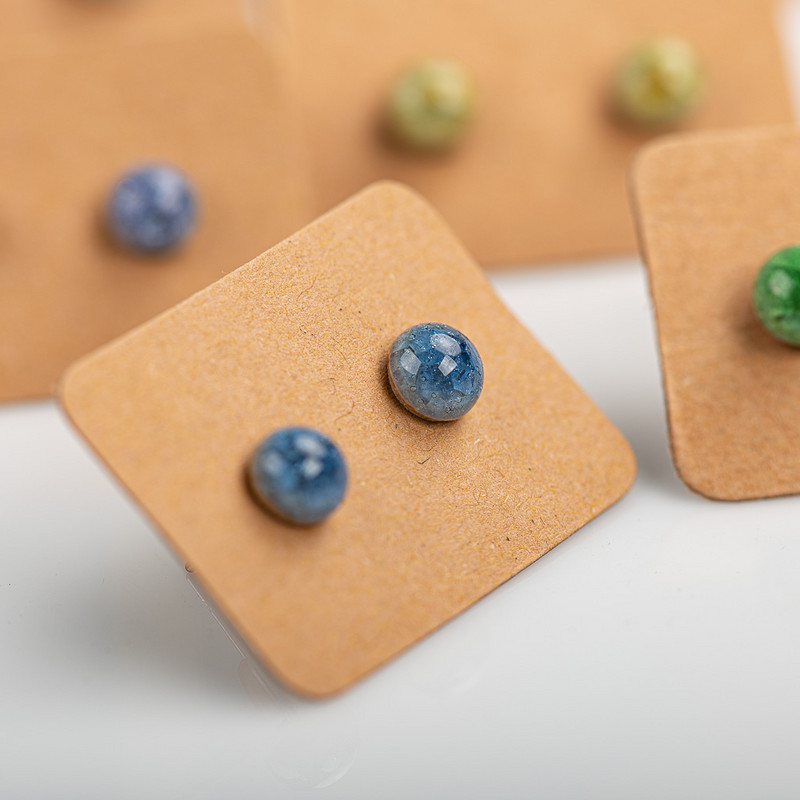 Išskirtiniai animaciniai daugiaspalviai keraminiai auskarai #LY330 dvigubi perliniai auskarai boucles doreilles femme серьги новое поступление