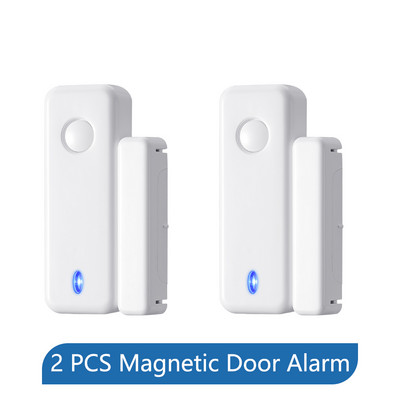 Awapow belaidžio durų lango magnetinis jutiklis Signalizacija Apsaugos nuo vagystės Nepavyksta aliarmo detektoriai Namų apsaugos signalizacijos sistema Naudojimas su pagrindiniu kompiuteriu.