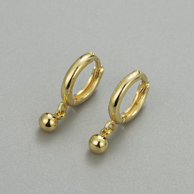 SIPENGJEL Madingi korėjiečių perlų pakabukai auskarai moterims apvalus apskritimas mažas lankelis Vestuviniai papuošalai boucle oreille femme