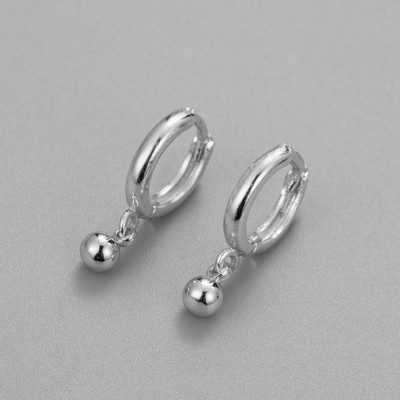 SIPENGJEL Madingi korėjiečių perlų pakabukai auskarai moterims apvalus apskritimas mažas lankelis Vestuviniai papuošalai boucle oreille femme