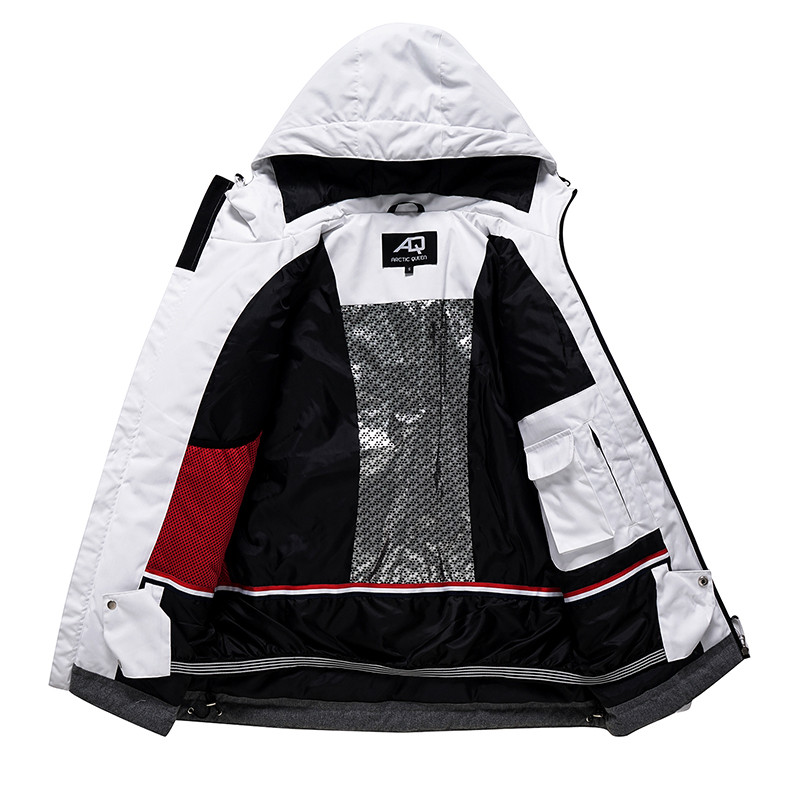 Įstrižas užtrauktuko spalvas atitinkantis mergaitės sniego kostiumas, dėvėkite vandeniui atsparų žiemos kostiumą, snieglenčių sportui skirtą drabužį, slidinėjimo striukę + kelnaites moterims