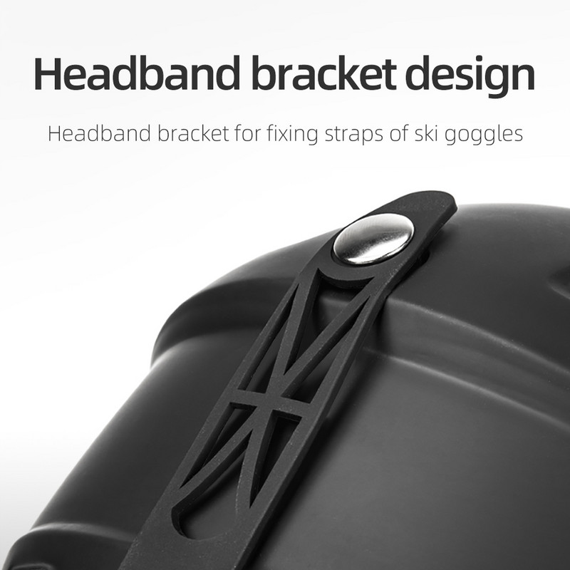 COPOZZ lengvas slidinėjimo šalmas su saugiu integruotu snieglenčių šalmu Motociklų slidinėjimo sniege Vyras Vyras Moterys Vaikai Vaikai