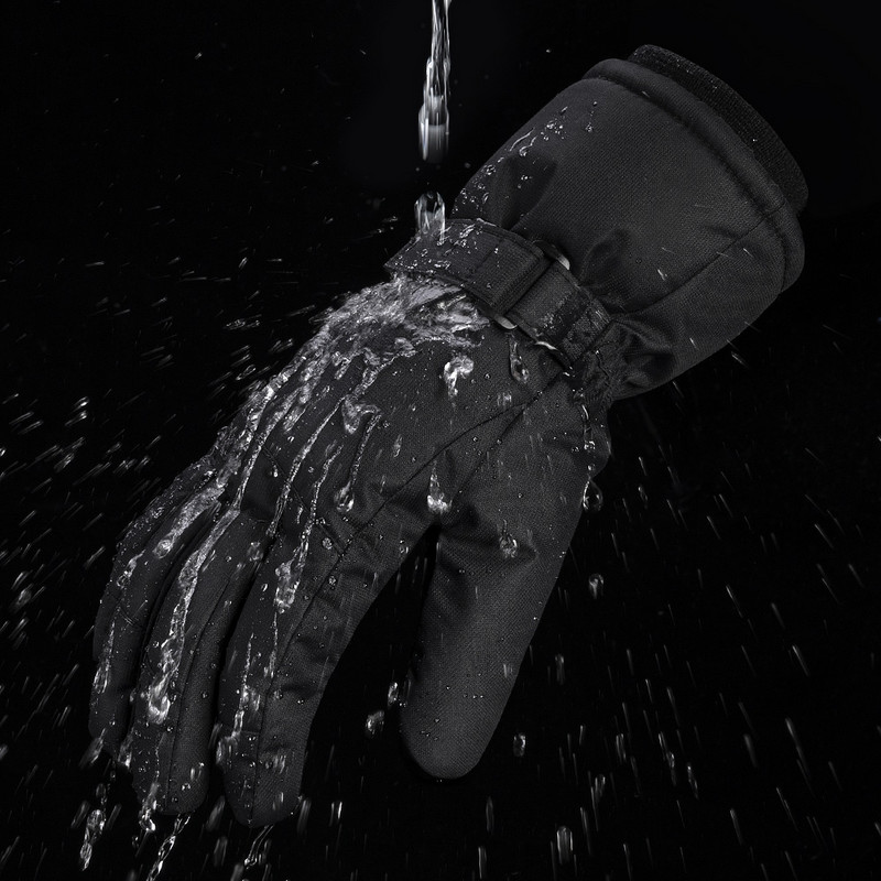 COPOZZ Vyriškos Moteriškos Slidinėjimo Pirštinės Itin lengvos Neperšlampamos Žieminės Šiltos Pirštinės Snieglentės Pirštinės Motociklo Važiavimo Sniego Neperpučiamos Pirštinės