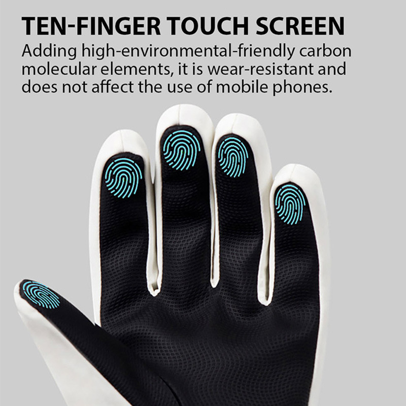 Mehed Naiste Suusakindad Talvised Soojad Tuulekindlad Veekindlad Puuteekraaniga Fliis Libisemiskindlad Lumelaud Mootorsaani Rattasõidu Suusakindad