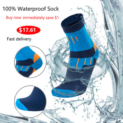 100% водоустойчиви дишащи чорапи от коприна от бамбук за туризъм, лов, ски, риболов, безшевни спортове на открито, унисекс дропшиппинг