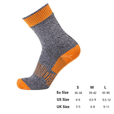 100 % vandeniui atsparios kvėpuojančios bambuko viskozės kojinės žygiams, medžioklei, slidinėjimui, žvejybai